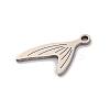 Non-Tarnish 201 Stainless Steel Pendants STAS-U016-08P-01-2