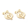 Brass Pendants KK-Z010-06G-2