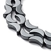 Synthetic Non-Magnetic Hematite Beads Strands G-H303-B21-3