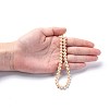 Eco-Friendly Dyed Glass Pearl Round Beads Strands HY-A002-6mm-RB061-5