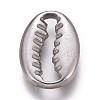 Non-Tarnish 304 Stainless Steel Charms X-STAS-H119-03P-1