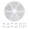200Pcs Brass End Bead Tips DIY-PH0002-96B-1
