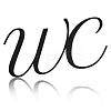 2Pcs Acrylic WC Signs AJEW-CN0001-52-1
