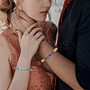 DIY Evil Eye Bracelet Making Kit DIY-FW0001-33-9