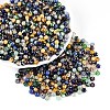 Picasso Baking Paint Glass Seed Beads SEED-N007-35-1
