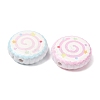 Printed Opaque Acrylic Beads AC-CBAC4EE-02-2