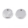 Non-Tarnish 316 Surgical Stainless Steel Charms STAS-S116-418J-P-3