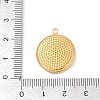 304 Stainless Steel Enamel Pendants STAS-C121-08B-G-3