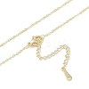 Brass Cable Chain Necklaces NJEW-U008-06G-2