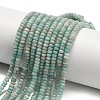 Natural Amazonite Beads Strands G-Z110-B40-2x4mm-1