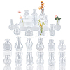 24Pcs 12 Styles Mini Glass Vase AJEW-HY0003-03-1
