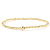 Minimalist Brass Beads Stretch Bracelets for Women XV4057-5-1