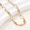 304 Stainless Steel Link Bracelets BJEW-A044-03B-G-2