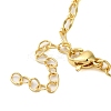 Brass Micro Pave Clear Cubic Zirconia Pendant Necklaces for Women LS-NJEW-S429-03G-01-3