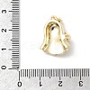 Brass Micro Pave Cubic Zirconia Pendants KK-Z137-12G-3