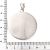 316 Surgical Stainless Steel  Pendants STAS-Z073-58AS-01-3