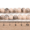 Baking Paint Glass Beads Strands DGLA-N013-8mm-06-4