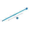 DIY Alloy Beadable Crochet Hooks LS-AJEW-A064-02E-2