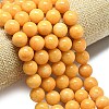 Natural Malaysia Jade Beads Strands G-L645-A01-14mm-10-3