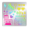 Stainless Steel Cutting Dies Stencils DIY-WH0279-128-1