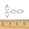 Non-Tarnish 201 Stainless Steel Connector Charms STAS-M015-17P-3