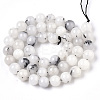Natural Quartz Beads Strands G-T129-11-2