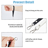 2Pcs 2 Colors Polyester Mobile Phone Straps HJEW-HS0001-03-4