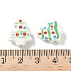 Handmade Porcelain Beads PORC-P031-02G-3