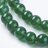 Natural Green Onyx Agate Beads Strands X-G-G583-10mm-11-3