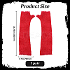 Spider Web Polyester & Spandex Long Fingerless Gloves for Women AJEW-WH20007-89B-2