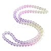 Baking Paint Transparent Glass Beads X1-DGLA-M001-10mm-02-4