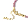 Nylon Cord Bracelets MAK-C003-02G-44-3