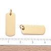 304 Stainless Steel Pendants Ion Plating(IP) STAS-I311-30G-4