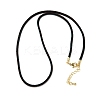 2.5MM Nylon Braided Cord Necklace Making FIND-G095-01G-2