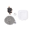 Alloy Enamel Pendant Necklaces NJEW-YW0001-02-1