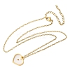 304 Stainless Steel Mustard Seed Faith Pendant Necklaces NJEW-Z063-04G-02-2