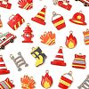30Pcs 15 Styles Fire Fighting Theme Alloy Enamel Pendants FIND-FS0004-82-3
