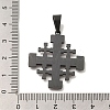 304 Stainless Steel Enamel Pendants STAS-C105-10EB-3
