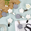 8Pcs 2 Colors Marble Tablecloth Weights AJEW-GF0011-84A-3