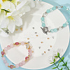 6Pcs 3 Colors 925 Sterling Silver Crimp Beads FIND-BBC0004-70-4