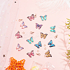 DIY Butterfly Pendant Making Kits DIY-SC0014-17-4