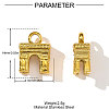 304 Stainless Steel Charms STAS-OY003-72G-2