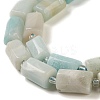 Natural Flower Amazonite Beads Strands G-M403-B24-4