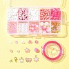 DIY Round Acrylic & Glass Beads Bracelets Jewelry Kits DIY-FS0006-29A-7