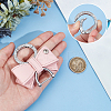 Imitation Leather Keychains AJEW-WH20020-138C-3