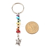 Natural & Synthetic Gemstone Beaded Keychains KEYC-JKC00303-6