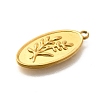 304 Stainless Steel Pendants STAS-E545-02G-2