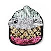 Summer Food Theme Polyester & Sequin Embroidery Cloth Iron on Patches PATC-WH0001-125-2