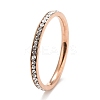 304 Stainless Steel Rhinestone Rings Set X-STAS-D178-02D-2