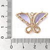 Rack Plating Brass Clear Cubic Zirconia Pendants KK-N255-10G-02-RS-3